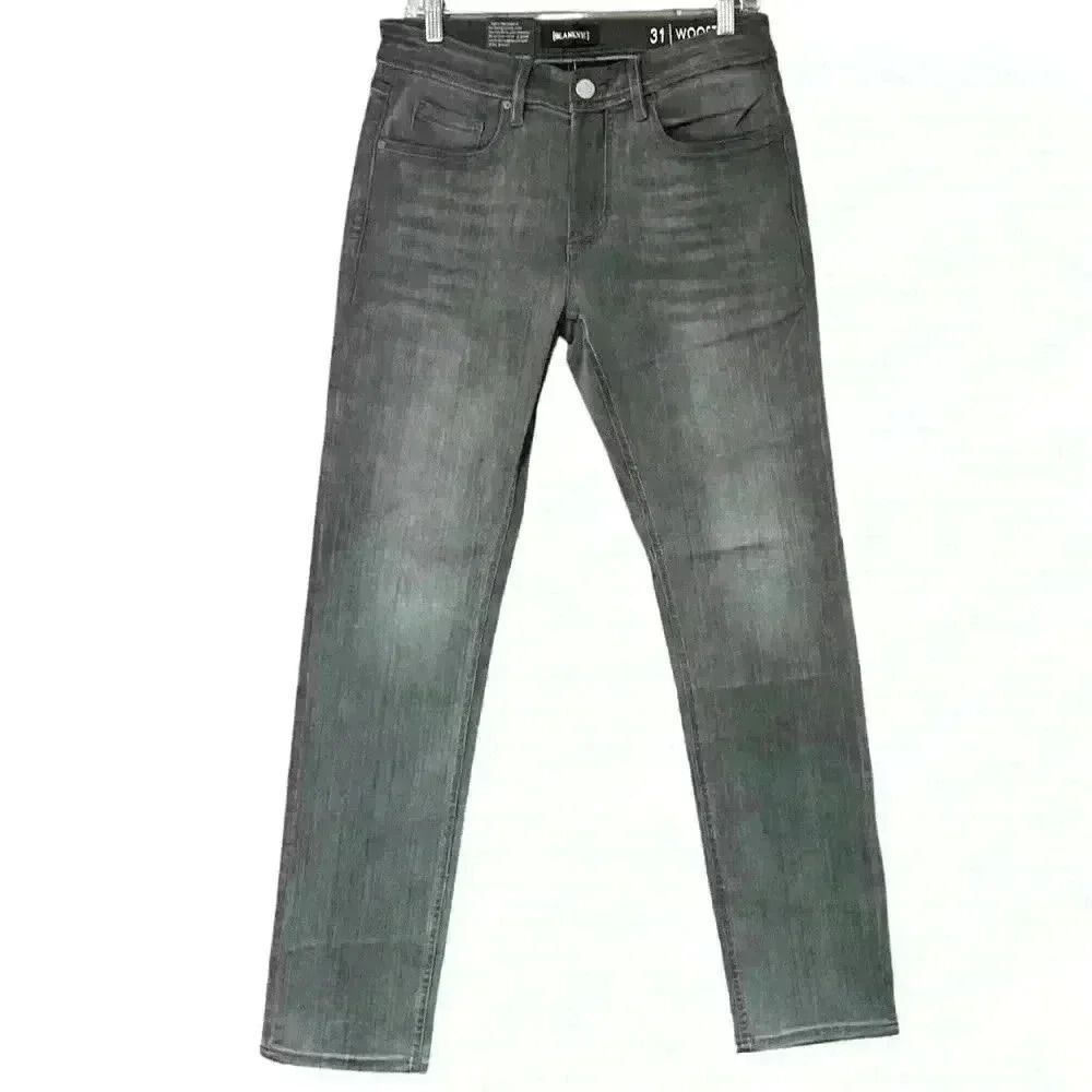 BLANKNYC Slim Fit Gray Faded Black Stretch Jeans 30x32 NWT